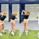 キム・ドウン Kim Do Eun 韓国の女子ゴルフ スローモーションスイング!!!