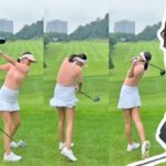 チェ・ジェヒ Choi Jae Hee 韓国の女子ゴルフ スローモーションスイング!!!