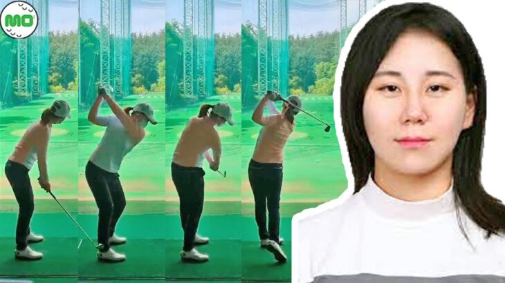 ハン・セリ Han Sery  韓国の女子ゴルフ スローモーションスイング!!!