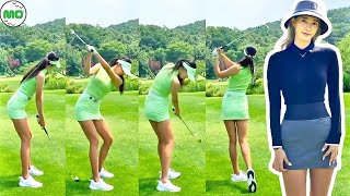 アン・クンヨン Keun Yeong Ahn  韓国の女子ゴルフ スローモーションスイング!!!