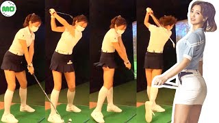 シン・ヘウォン Shin Hye Won 韓国の女子ゴルフ スローモーションスイング!!!