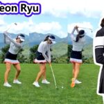 ユ・ソヨン Soyeon Ryu 柳簫然 韓国の女子ゴルフ スローモーションスイング!!!