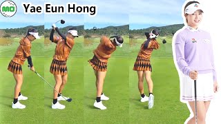 ホン・ヤエウン Yae Eun Hong  韓国の女子ゴルフ スローモーションスイング!!!