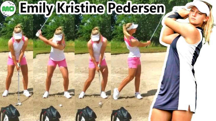 エミリー・クリスティン・ペダーセン Emily Pedersen デンマークの女子ゴルフ スローモーションスイング!!!