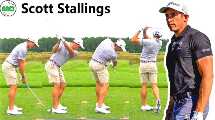 Scott Stallings スコット・ストーリングス 米国の男子ゴルフ スローモーションスイング!!!
