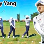 Amy Yang エイミー・ヤン 韓国の女子ゴルフ スローモーションスイング!!!