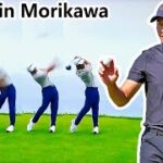 Collin Morikawa コリン・モリカワ 米国の男子ゴルフ スローモーションスイング!!!