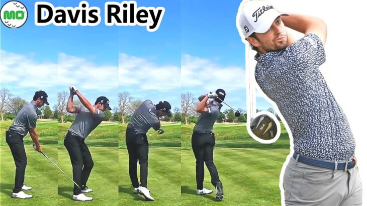 Davis Riley デービス・ライリー 米国の男子ゴルフ スローモーションスイング!!!