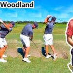 Gary Woodland ゲーリー・ウッドランド 米国の男子ゴルフ スローモーションスイング!!!