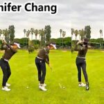 Jennifer Chang ジェニファー・チャン 米国の女子ゴルフ スローモーションスイング!!!
