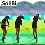 Kim Sol Bi キム・ソルビ 韓国の女子ゴルフ スローモーションスイング!!!
