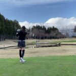 人気ゴルフ女子・武田奈津美さん17番ティーショット・太平洋クラブ御殿場ウエスト2022年4月