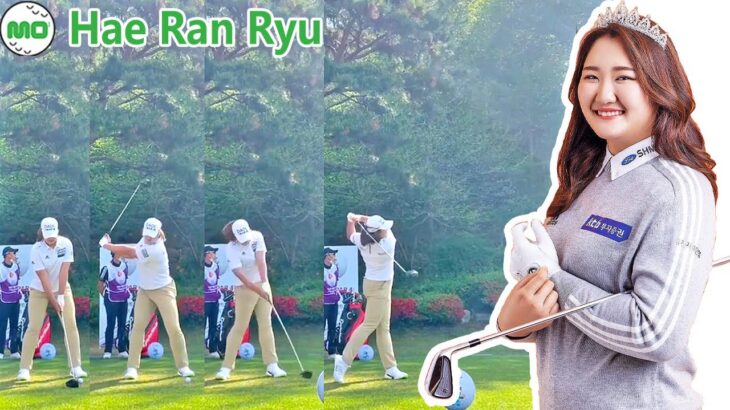 Hae Ran Ryu  リュ・ヘラン 韓国の女子ゴルフ スローモーションスイング!!!