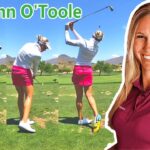 Ryann O’Toole ライアン・オトゥール  米国の女子ゴルフ スローモーションスイング!!!