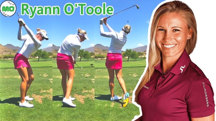 Ryann O’Toole ライアン・オトゥール  米国の女子ゴルフ スローモーションスイング!!!