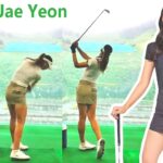 Seo Jae Yeon ソ・ジェヨン 徐材延 韓国の女子ゴルフ スローモーションスイング!!!