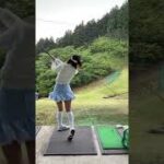 人気ゴルフ女子・かなさんのユーティリティ練習・小田原城カントリー俱楽部2022年5月