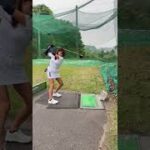 人気ゴルフ女子・萌さんドライバー練習・大富士ゴルフクラブ2022年5月