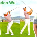 ブランドン・ウーBrandon Wu﻿ 米国の男子ゴルフ スローモーションスイング!!!