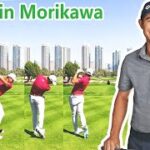 Collin Morikawa コリン・モリカワ 米国の男子ゴルフ スローモーションスイング!!!