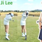 Eun Ji Lee イ・ウンジ 韓国の女子ゴルフ スローモーションスイング!!!