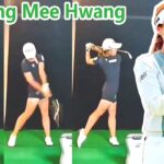 Jeong Mee Hwang ファン・ジョンミ 韓国の女子ゴルフ スローモーションスイング!!!