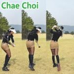 Min Chae Choi  チェ・ミンチェ  韓国の女子ゴルフ スローモーションスイング!!!
