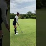 インスタゴルフ女子NO.1あおい夏海さんのパター練習・勝浦ゴルフ俱楽部2022年5月