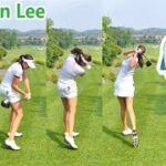 イ・シオン Si On Lee 韓国の女子ゴルフ スローモーションスイング!!!