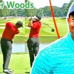タイガー・ウッズ Tiger Woods 米国の男子ゴルフ スローモーションスイング!!!