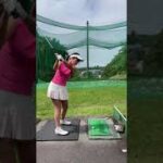 ティーチングプロテスト直前ゴルフ女子まりんこさんのアプローチ練習大富士ゴルフクラブ2022年6月