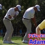 Adam Scott_Golf swing in Slow Motion⛳️アダム・スコット_ゴルフ・スイング・スローモーション🦅아담 스콧_ 골프 스윙 슬로우모션 ☄️
