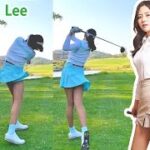 Bom Lee リ・ボム 韓国の女子ゴルフ スローモーションスイング!!!