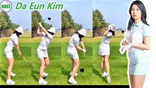 Da Eun Kim キム・ダウン ﻿韓国の女子ゴルフ スローモーションスイング!!!