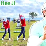 チ・ウンヒ Eun Hee Ji 韓国の女子ゴルフ スローモーションスイング!!!