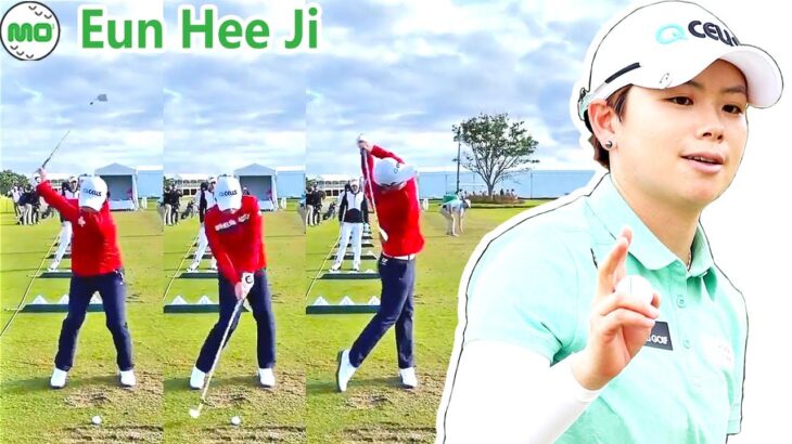 チ・ウンヒ Eun Hee Ji 韓国の女子ゴルフ スローモーションスイング!!!