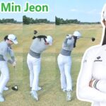 Hyo Min Jeon チョン・ヒョミン 韓国の女子ゴルフ スローモーションスイング!!!