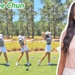 In Gee Chun チョン・インジ​​ ﻿韓国の女子ゴルフ スローモーションスイング!!!
