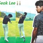 Jun Seok Lee イ・ジュンソク 韓国の男子ゴルフ スローモーションスイング!!!