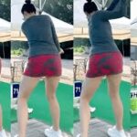 【🇰🇷女子ゴルフ】KLPGA美女ゴルファーのもの凄いスイングスピード💕後ろからのフォームも美しい😍【韓国人女子プロゴルファー@nojuyoung_】