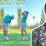 ウィンダム・クラーク Wyndham Clark 米国の男子ゴルフ スローモーションスイング!!!