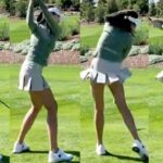 【女子ゴルフ】ゴルフスイングで重要な最高の下半身ターン💕ゴルフ上達したい方は見なきゃ損😍【韓国人女子ゴルファー@bangdasol_daily】