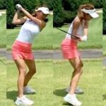 【🇯🇵女子ゴルフ】男性の視線を釘付けにする美女ゴルファーの美しいスイングフォーム😍何度も見てお手本にしましょうっ💕【日本人女子ゴルファー@mai.golf】