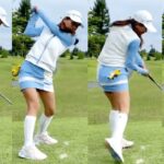 【🇯🇵女子ゴルフ】視線をくぎ付けにする素晴らしいスイングフォーム😍まだ見ていない人はすぐに見ましょう💕【日本人女子ゴルファー@mai.golf】