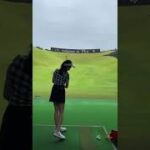 人気ゴルフ女子武田奈津美さんのアイアン練習・吉井カントリークラブ2022年7月