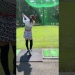 人気ゴルフ女子おちづさんのアイアン練習・霞ヶ浦国際ゴルフコース2022年7月