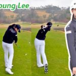 Je Yeong Lee イ・ジェヨン ​韓国の女子ゴルフ スローモーションスイング!!!