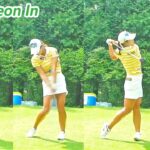 Ju Yeon In イン・ジュヨン 韓国の女子ゴルフ スローモーションスイング!!!