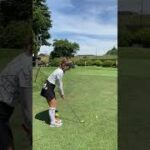 インスタゴルフ女子フォロワー数NO.1あおい夏海さんのアプローチ練習・熊谷ゴルフクラブ2022年6月