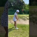 インスタゴルフ女子フォロワー数NO.1あおい夏海さんのアプローチ練習・勝浦ゴルフ俱楽部2022年7月